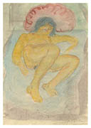 Nu couche Jules Pascin c.1913